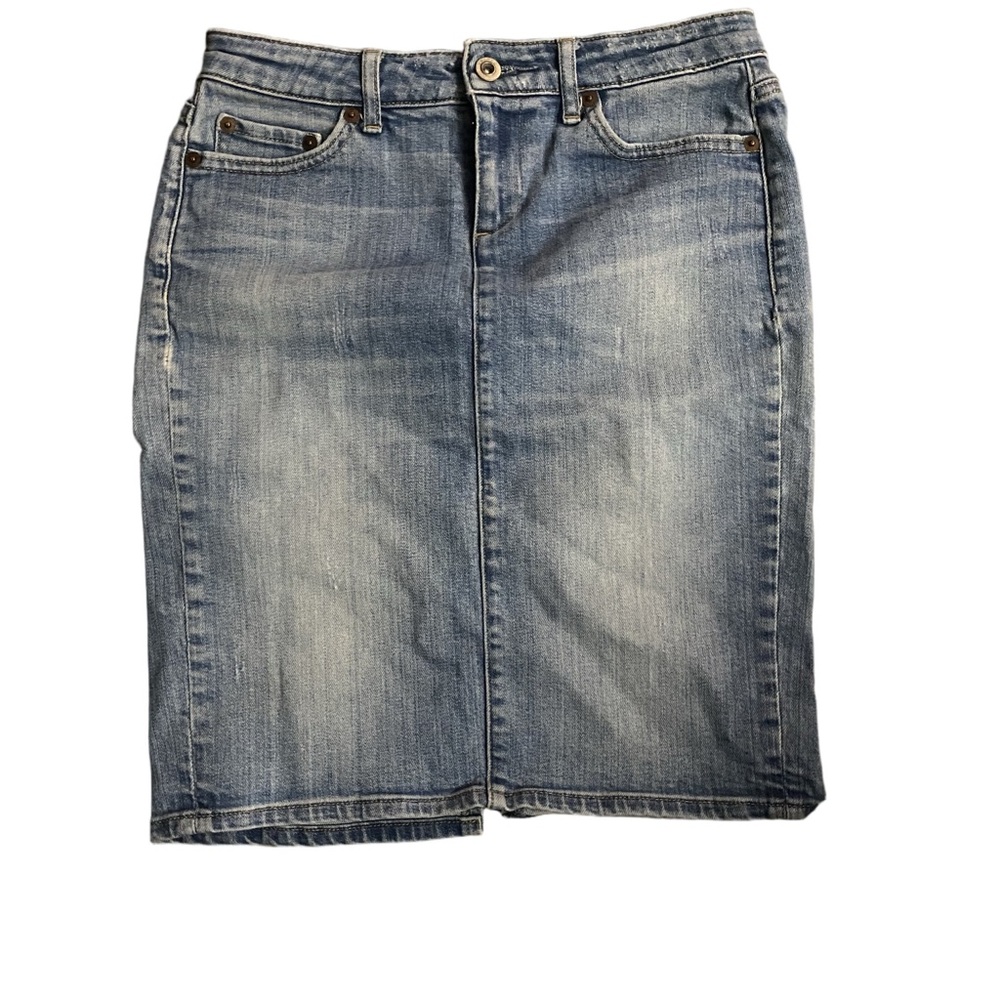 Uniqlo Blue Denim Skirt